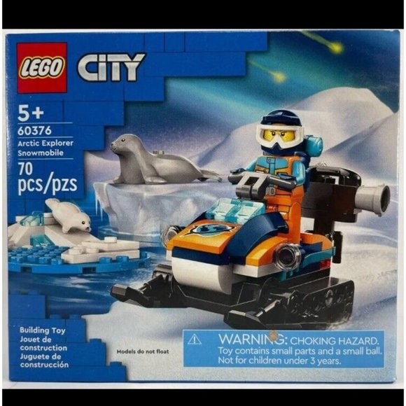Lego CITY - 60376 - Arctic Explorer Snowmobile - 70 Pcs. - Picture 2 of 3